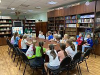 В шиханской библиотеке прошла литературная встреча для детей