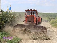 В Шиханах ведутся дорожные работы