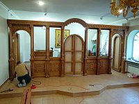 Новый иконостас в храме «Скоропослушница»