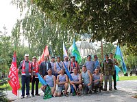 В парке "Я-патриот" прошел торжественный митинг, посвященный Дню воздушно-десантных войск