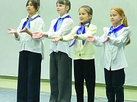 Юные «Орлята России» подарили праздник защитникам Отечества  в госпитале им. А.А. Вишневского