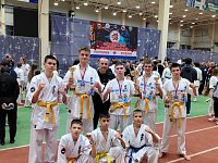 Выступления шиханских каратистов на крупном турнире в городе Саранске