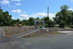 Реконструкция сквера Химиков и сквера Молодежный на завершающей стадии
