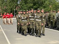 Шиханская команда принимает участие в традиционной спартакиаде допризывной молодежи в Саратове