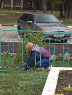 В Шиханах продолжаются работы по уборке и благоустройству общественных территорий