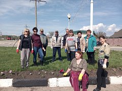 В Шиханах стартовала высадка цветов